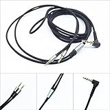 KetDirect 3.5mm to 22.5mm male to male jack Black Braided Nylon Audio Cable for Sol Republic Master Tracks HD V8 V10 V12 X 3 Headphone 120cm/150cm/200cm (150cm/4.5FT)