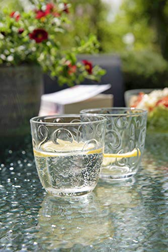 KADAX Trinkgläser, 6er Set, Wassergläser, Saftgläser aus Glas, Gläser für Wasser, Drink, Saft, Party, Garten… – Bild 4