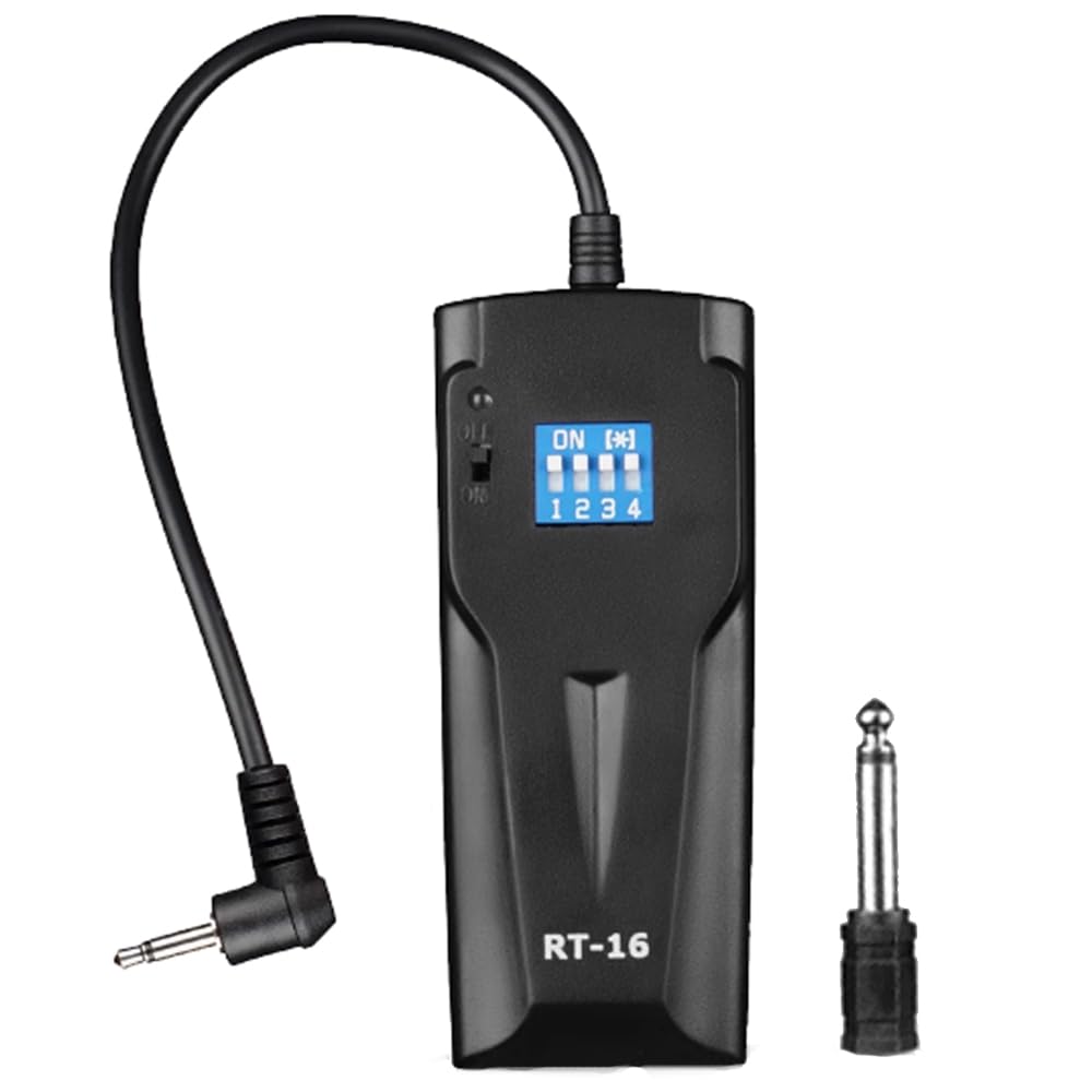 Photo 1 of GODOX RTR-16 Flash Trigger Receiver for Monolight Studio Strobe Light, Basic Universal 433MHz 16 Channels, 3.5mm /6.35mm Syn Jack, RT-16 Receiver, Works with RT-16 CT-16 AT-16 Flash Transmitter