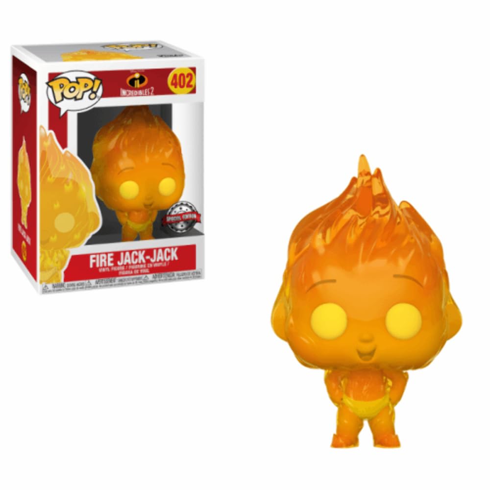 Funko Pop Incredibles 2 Fire Jack-Jack Variant Vinyl Figure 402