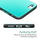 iPhone 6S Case, iPhone 6 Case, Shulong [Flexible luxurious Rubber] Shock-Proof Protective Case TPU Bumper + [Scratch Resistant] Dual Color TPU Back Cover For Apple iPhone 6 (4.7 Inch) ( Teal )