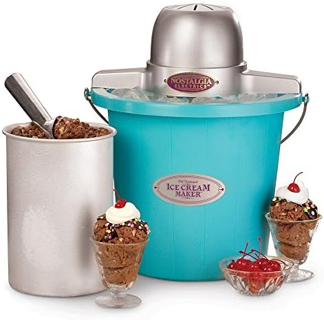 Ice Cream Maker 4Qt Blue