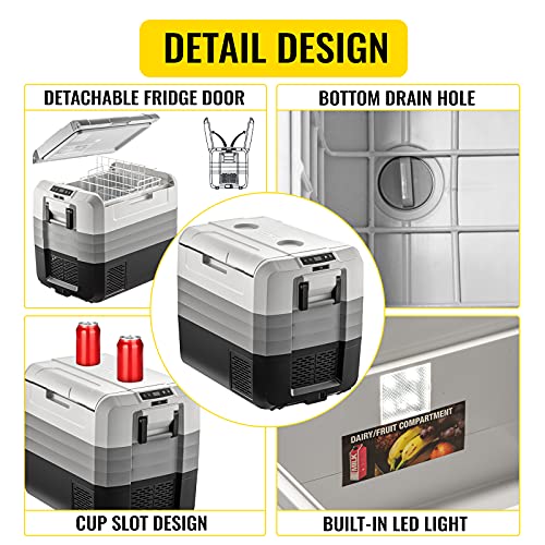 VEVOR Portable Car Freezer, 70 Quart Portable Refrigerator Freezer