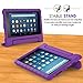 MoKo Case for Fire HD 8 2016 Tablet - Kids Shock Proof Convertible Handle Light Weight Protective Stand Cover Case for Amazon Fire HD 8 (Previous 6th Generation - 2016 Release ONLY), PURPLE