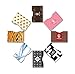 Credit Card Protector by SefCard, Pack of 8 Multilayer RFID Blocking Sleeve Technology Prevents ID Theft, Unique and Stylish Designs for Man & Women, Feel Safe and Secure, 100% Money Back Guarantee