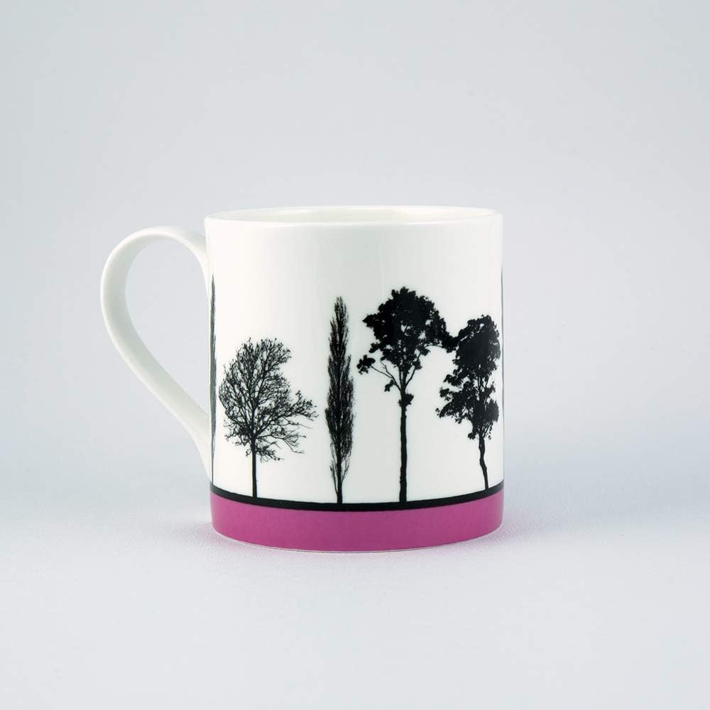Landscape (Serenity) Fine Bone China Mug - Pink