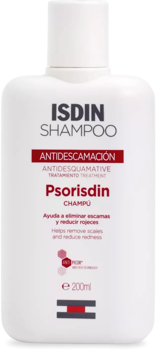 ISDIN Psorisdin Psoriasis Control Shampoo 200ml Flaking Redness Itching Relief