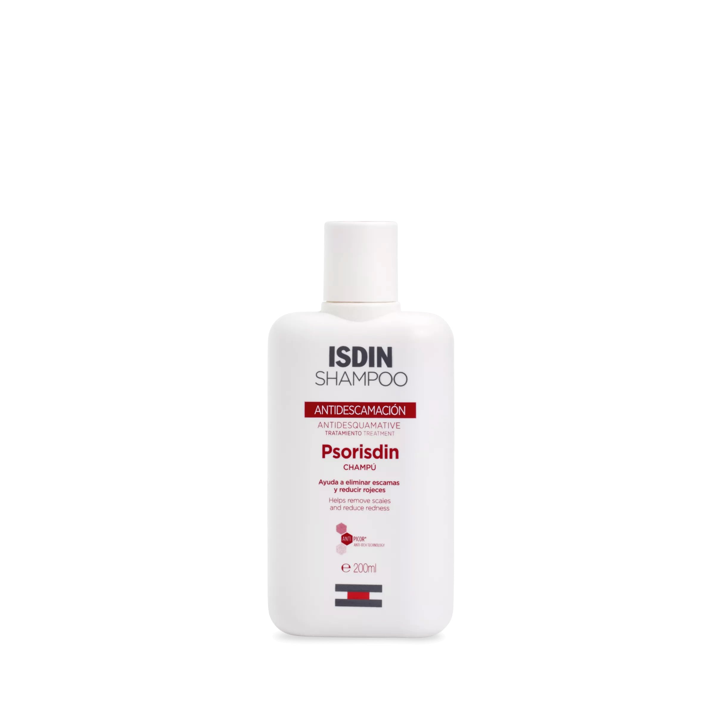 ISDIN Psorisdin Psoriasis Control Shampoo (200ml) | Eliminates flaking and reduces redness | Relieves the itching that comes with flaking — image 1
