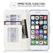 FYY Case for iPhone 6 Plus/6s Plus, PU Leather Wallet Phone Case with Card Holder Flip Protective Cover [Kickstand Feature] [Wrist Strap] for Apple iPhone 6 Plus/6s Plus 5.5
