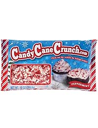Candy Cane Crunch – 2 bolsas de 10 onzas, 1 cuchara de plástico y 1 tarjeta de receta incluida.