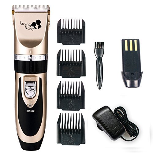 Jack & Rose Professional Hair Cutting Kit with 7 Attachments