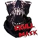 Windproof Seamless Skull Face Mask Bandana for Riding Cycling Motorcycle Multifunctional Headwear-Skull