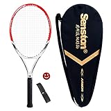 Senston Adult Tennis Racket Prestrung Tennis Racquet ,Strung with Cover,Tennis Overgrip , Vibration Damper