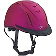 Ovation Adults' Equestrian Horse Riding Lightweight Comfortable Adjustable Low-Profile Metallic Schooler Helmet