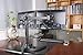 Halter Double Monitor Stand for Desk, Freestanding Dual Monitor Setup, VESA Monitor Stand, Adjustable Monitor Arms for 2 Monitors, Screen Size from 17, 24, 27, and 32 Inch Curved or Flat Screen, Black