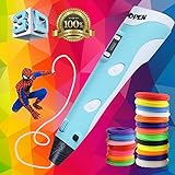 3D Pen with LCD Screen, Modpen 3D Printing Pen, 3D Doodler Pen with 1.75mm PLA ABS Filament for Drawing, 3d Pen Kit - 3D Drawing Pen for Arts & Crafts , 3D Pen For Kids