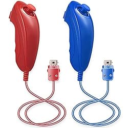 Wii Nunchuck Controller, MODESLAB 2 Pack Nunchuk