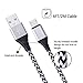 Android Charger 6FT, HUHUTA 4Pack Durable Nylon Braided USB 2.0 to Micro USB Cable High Charging Speed Cord Compatible Android, Samsung Galaxy S7 S6 Edge, Note 5 4, Motorola, Nexus, LG, PS4 and More