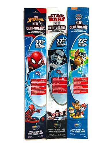 Kids Character Kites - Three Pack Bundle