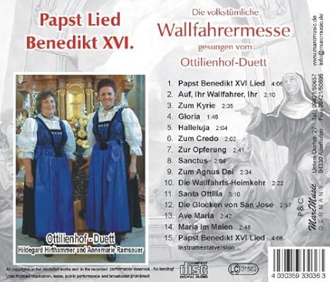 Papstlied Wallfahrermesse Ottilienhof Duett Amazon De Musik