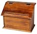 Vintiquewise(TM) Old Style Wooden Podium Recipe Box