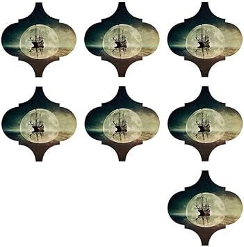 Amazon Com Yoliyana Ocean Practical Sticker Vintage Old Ship On