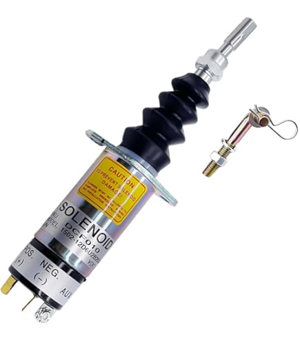 Amazon.com: Wieoncke 8972091152 897209-1152 24V Shut off Solenoid