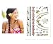 Terra Tattoos Butterfly Temporary Tattoos - 75 Metallic Tattoos Mermaid Flowers