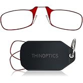 Always With You by ThinOptics Classic Keychain Reading Glasses | Keychain reading glasses with ultra-thin armless readers in a compact case. Clip to keys, bags or backpacks for easy access.