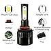 LED Headlight Bulbs All-in-One Conversion Kit - HB3 9005 2Pcs 8000Lm 6000k Cool White with Super Bright - 2 Year Warranty