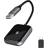 MAYAHXE Wireless CarPlay Adapter, Wireless Apple CarPlay for iPhone 6+ (iOS 10+), Plug & Play, Easy Setup, Dongle with Stable Connection for 2016+ OEM Vehicles