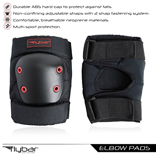 image for Flybar Knee Pads, Elbow Pads and Wrist Guards Protective Safety Gear S