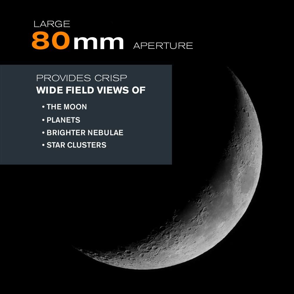 celestron powerseeker 80az