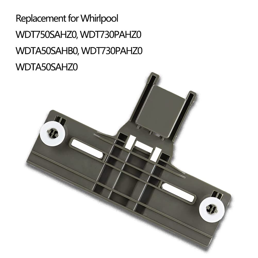 Dishwasher Top Rack Adjuster Replacement for Whirlpool WDT750SAHZ0, WDT730PAHZ0, WDTA50SAHB0, WDT730PAHZ0, WDTA50SAHZ0, WDTA50SAHB0 Dishwasher, 2 PACK.