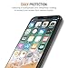 iPhone Xs Max Screen Protector, Ankoe [3-Pack] 9H Hardness Clear Film Anti-Scratch and Anti-Fingerprint Ultra Slim HD Clear Premium Tempered Glass for Apple iPhone Xs Max 6.5Inch 2018