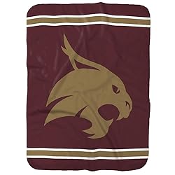 Texas State University Bobcats Primary Logo Stripes