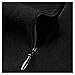 Miusol Women's 1950'S Vintage Polka Dot Optical Illusion 2/3 Sleeve Casual Swing Dress,Small,Black