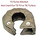 Ledaut T4 Titanium Turbo Blanket Heat Shield Cover Fiberglass Turbo Charger Cover （Not For T6 or T3 Turbo)