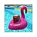 JARCOLD Thicken Inflatable Flamingo Drink Holders, Inflatable Flamingo Coasters (8 Pieces), Pink
