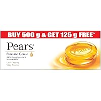 Pears Pure And Gentle Bathing Bar, 125g (Pack Of 5)