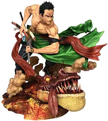 Yisien ロロノア 4スケールpvc塗装済み完成品スタチューアニメコレクターモデルのおもちゃの家の装飾芸術の置物 別倉庫からの配送 ゾロ1