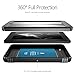 Poetic Revolution Case Designed for All New Amazon Fire 7 (7th Generation, 2017 Release), Full Body Rugged Shockproof Protective Case with Kickstand and Built-in-Screen Protector, Black