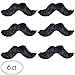 Fiesta Black Plush Moustaches (3
