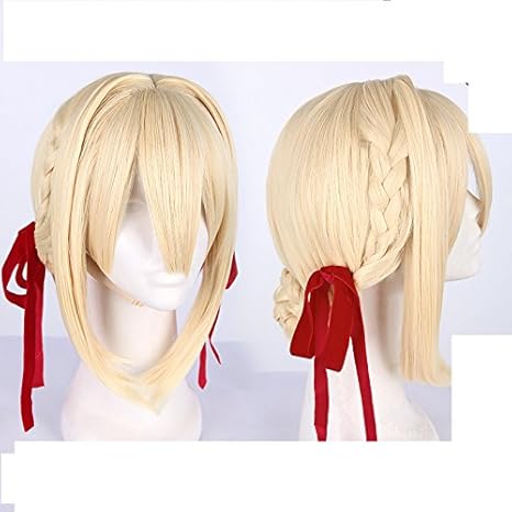 Amazon 即納 コスプレウィッグ ヴァイオレット エヴァーガーデンネット 耐熱180 コスプレ 仮装 通販