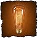60 Watt Nostalgia Era S-21 Squirrel Cage Filament Bulb - 1910 Edison Style - 2 Pack
