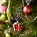 KAKOO Ornament Hooks, 100pcs Silver Christmas S-Shaped Hooks Ornament Hangers for Party Christmas Balls Christmas Tree Decoration