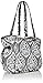 Vera Bradley Women's Cotton Glenna Satchel Purse, Heritage Leaf, One Size