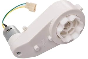 FULIHUA 12V550 35000RPM Gearbox with Motor,12V Electric Motor with Gear Box for Kids Electric Cars and Motorcycles High Speed RS550 Drive Engine Match Children's Ride on Cars