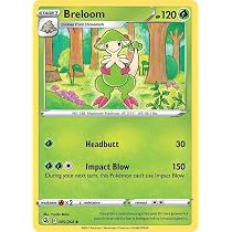 breloom v pokemon card value Pokémon Breloom - 005/264 - Uncommon - Sword & Shield - Fusion Strike - Card