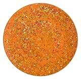 Zak Designs Confetti Melamine Dinner Plates, 11-Inch, Orange, Set of 6